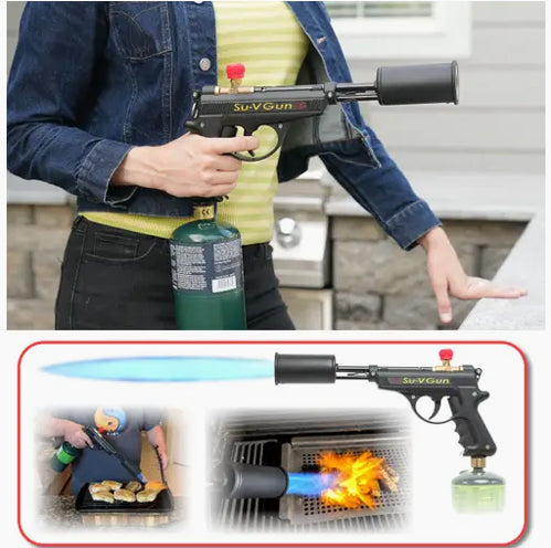 The GrillGun' - The Ultimate Charcoal Grill Torch